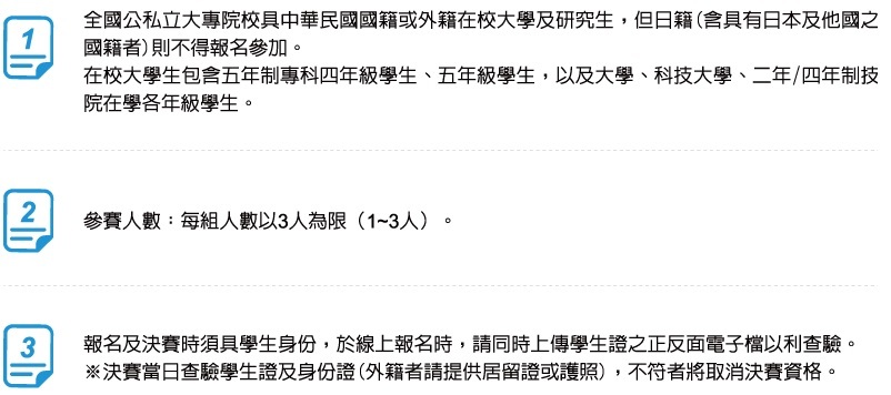 參賽資格